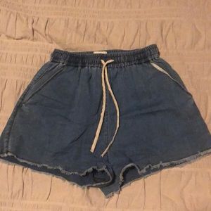 Aritzia Wilfred Denim Shorts